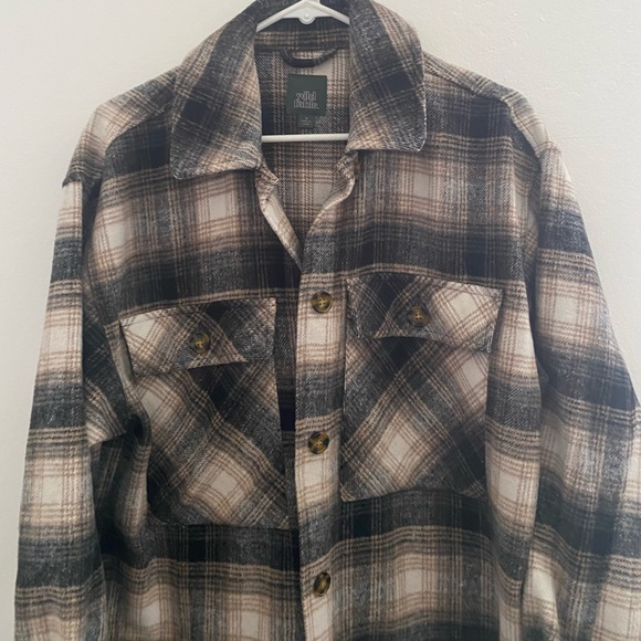 Plaid shacket - Picture 2 of 2